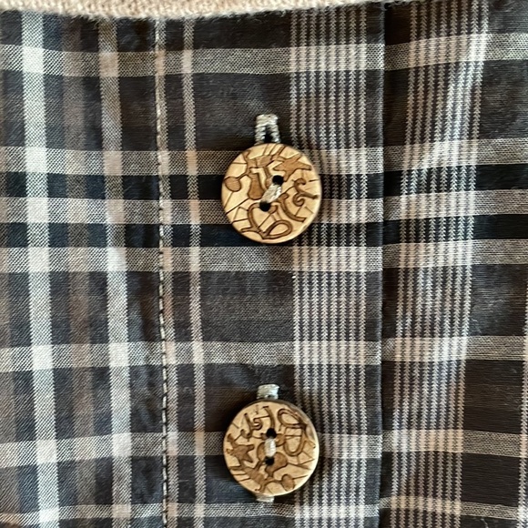 Soft Surroundings Mix media knit sweatshirt top under shirt look L/S size PL - Picture 15 of 16